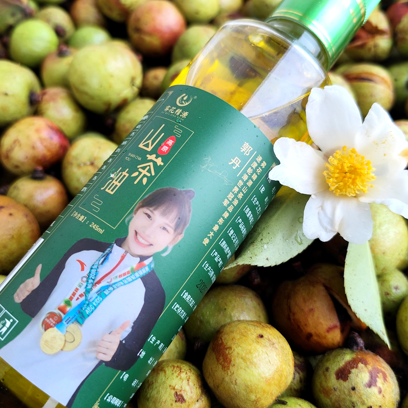 雾花精源山茶油245ml单瓶